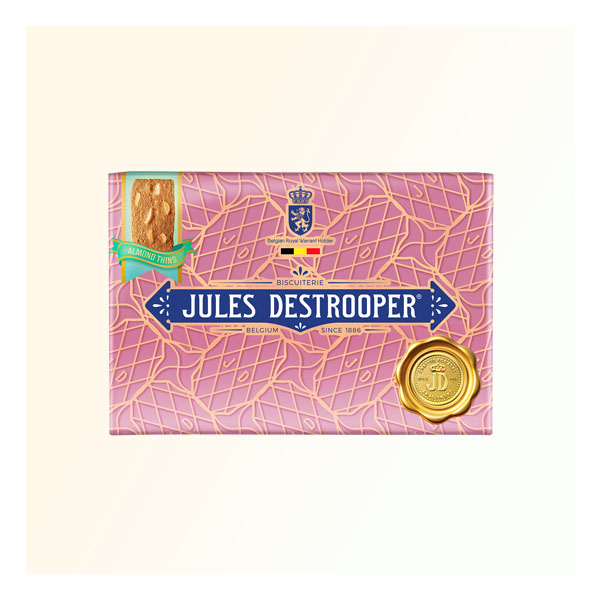 JD 雅致杏仁脆片餅乾花紙禮盒 JD Wrapped Gift - Almond Thins 150g JD 雅致杏仁脆片餅乾花紙禮盒 JD Wrapped Gift - Almond Thins 150g
