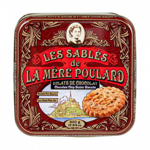 傳統法式朱古力牛油餅乾 La Mere Poulard Pure Butter Biscuits w/ Chocolate Chips