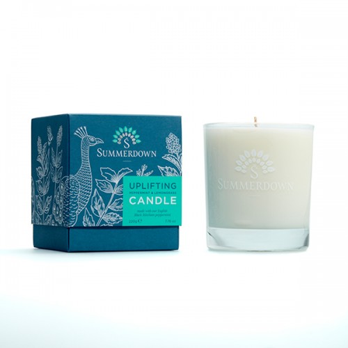 香薰蠟燭 Uplifting peppermint & lemongrass candle