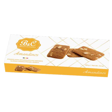 杏仁薄脆 BUTTER ALMOND COOKIES "AMANDINOS"