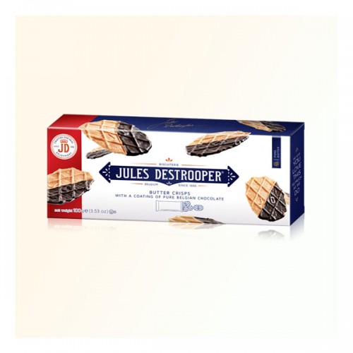 JD 比利時黑巧克力脆片 Butter Crisps with Belgian Dark Chocolate 100g