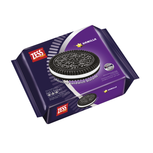 ZESS雲呢拿味朱古力夾心餅乾 ZESS CHOCOLATE SANDWICH BISCUITS - VANILLA