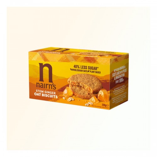 Nairn's 薑粒燕麥餅乾 Nairn's Stem Ginger Oat Biscuits
