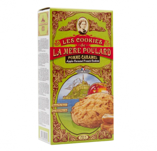 傳統法式焦糖蘋果牛油曲奇餅 (復古風) La Mere Poulard Pure Butter Cookies with Apple & Caramel