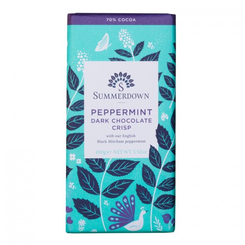 薄荷黑巧克力脆脆 Dark Chocolate Mint Crisp Bar