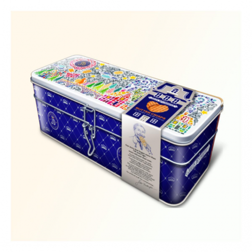 JD 馬賽克小鎮鮮牛油脆片餅乾 Luxury Gift Tin- Butter Crisps 200g