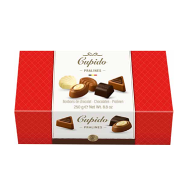 比利時經典紅色巧克力禮盒 BELGIAN CHOCOLATES CUPIDO
