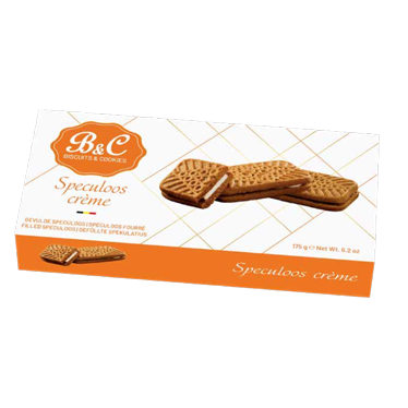 夾心餅乾  FILLED BISCUIT WITH VANILLA  "SPECULOOSCREME"