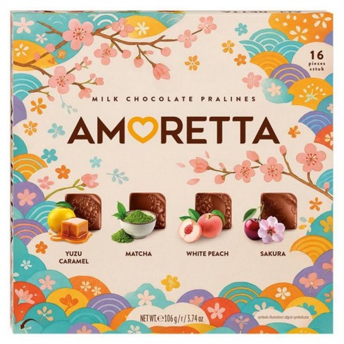 日式什錦朱古力 106克 AMORETTA JAPANES STY 106g