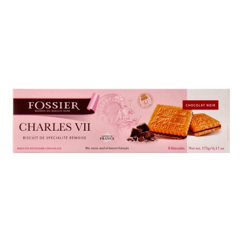 法國查理斯黑朱古力夾餅 Charles VII Craquant Biscuit with Dark Chocolate