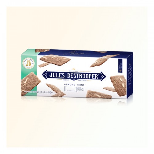 JD 比利時杏仁脆片 Almond Thins 100g