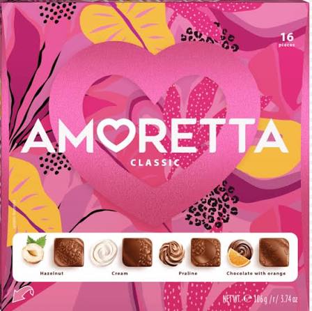 經典什錦朱古力 106克 EX AMORETTA CLASSIC LATINO CUK 106g