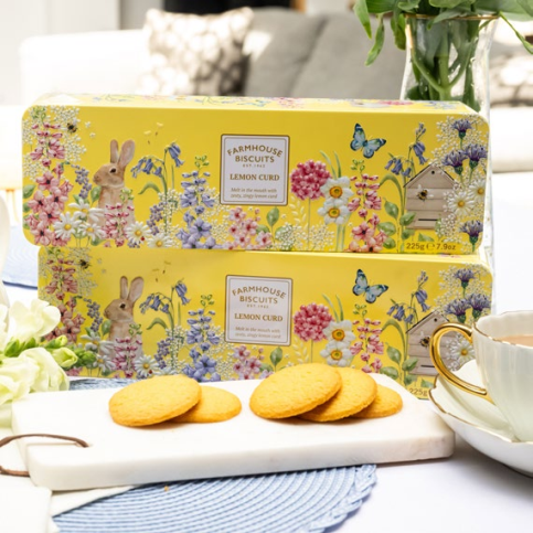 英倫漫花餅乾禮盒 English Garden Lemon Curd Tin