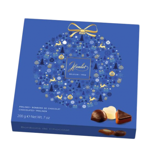 節日精選什錦巧克力禮盒 (湖水藍) Chocolates X-mas tree (blue)