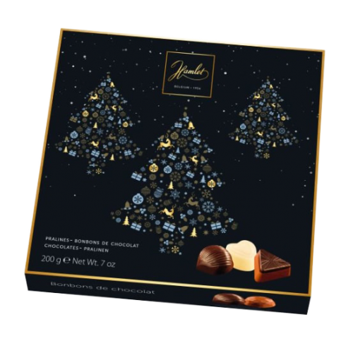 節日精選什錦巧克力禮盒 (浩瀚黑) Chocolates X-mas tree (black)