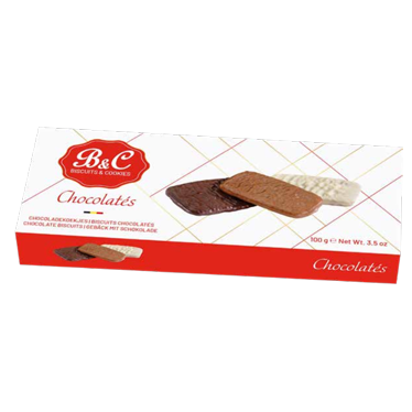 巧克力塗層餅乾 "BISCUITS "CHOCOLATÉS"