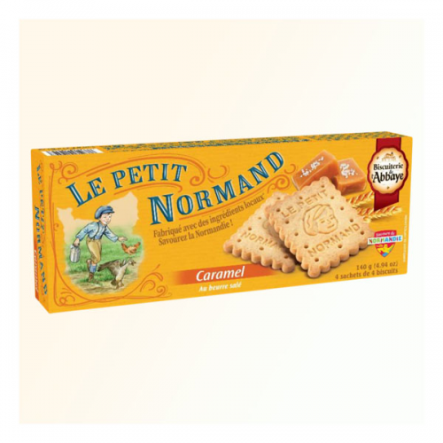 Biscuiterie de l'Abbaye 焦糖牛油餅乾 Little Norman - Caramel Butter Cookies