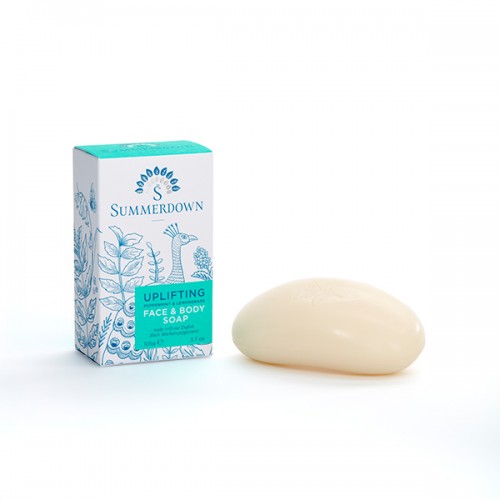 香皂 Uplifting Peppermint & Lemongrass Face and Body Soap